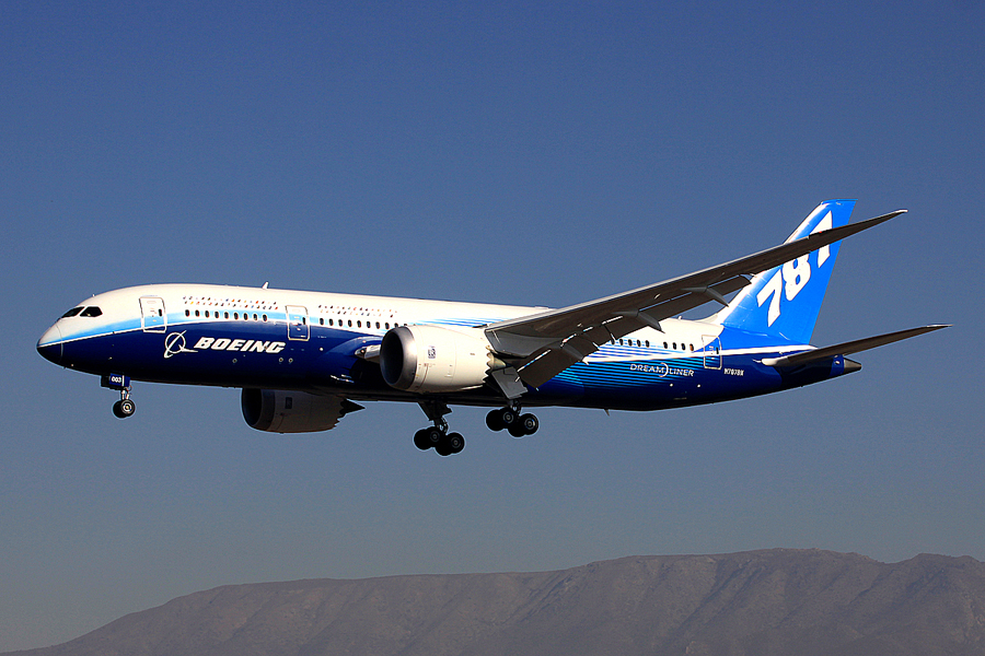 Avião Boeing 787 Dreamliner