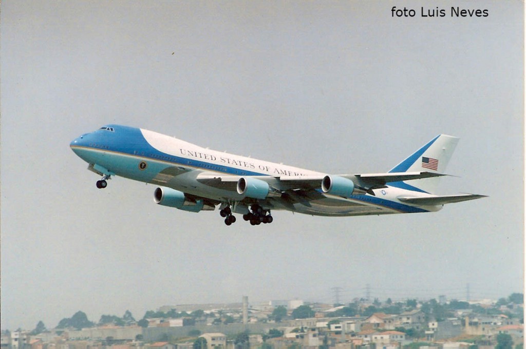 Avião Boeing 747-200 VC-25A Air Force One