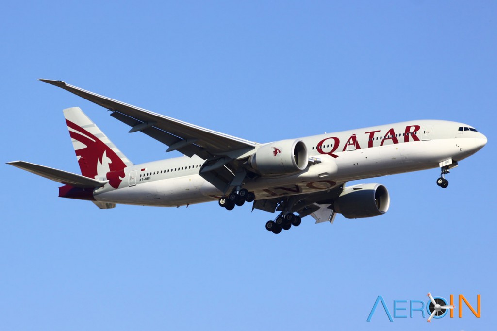 Boeing 777 Qatar Flamengo