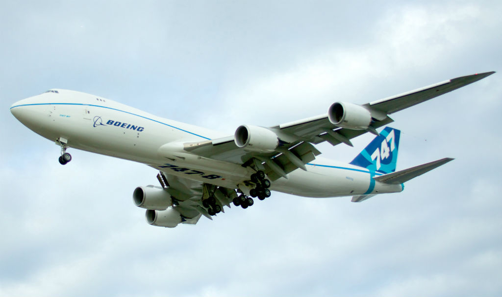 Avião Boeing 747-8F