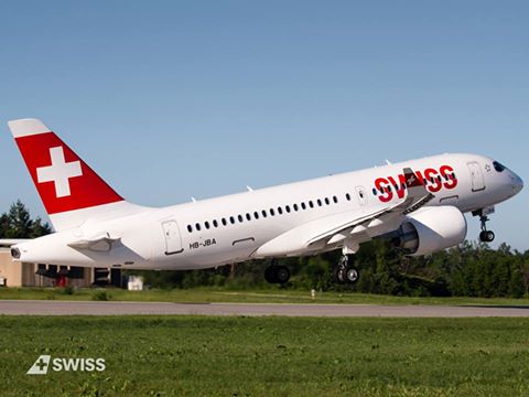 Airbus A220 SWISS