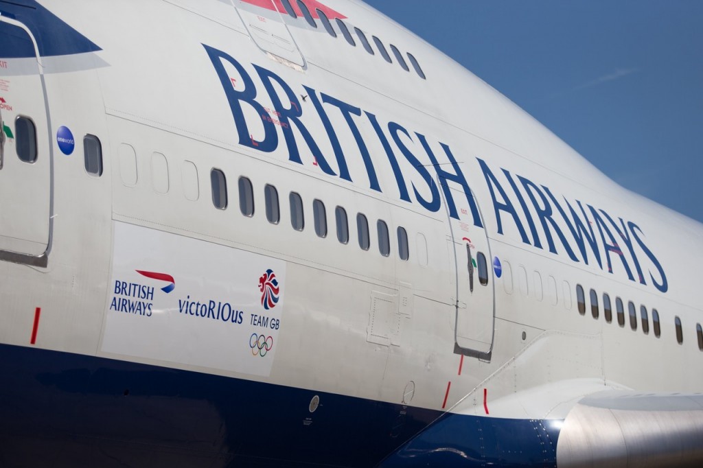 Avião Boeing 747 British Airways