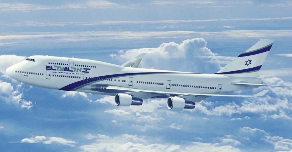 Avião Boeing 747 El Al