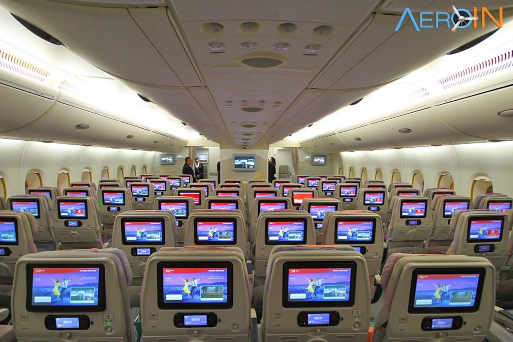 Emirates A380 classe econômica