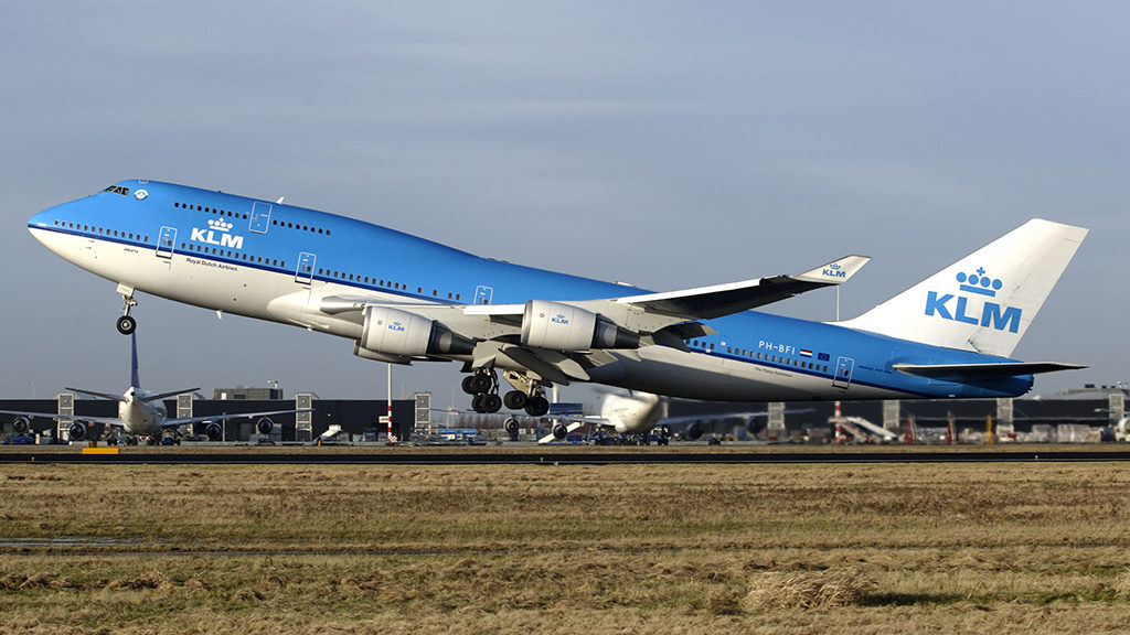 Avião Boeing 747-400 KLM