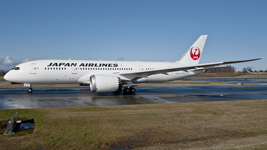Avião Boeing 787 JAL Japan Airlines