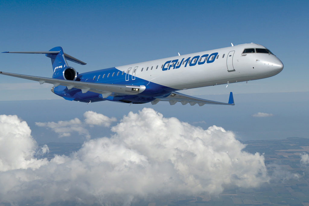 Avião Bombardier CRJ1000