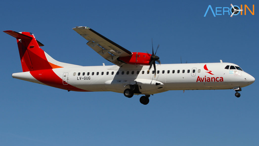 Avião ATR 72 Avianca Argentina