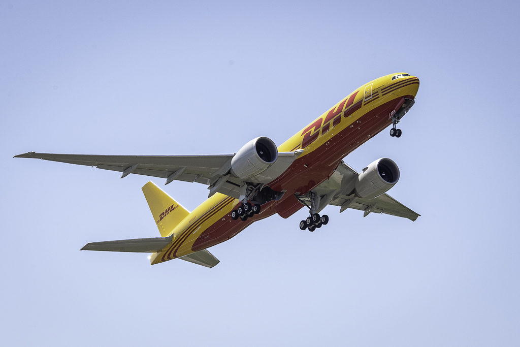 First Airplane Boeing 777F DHL