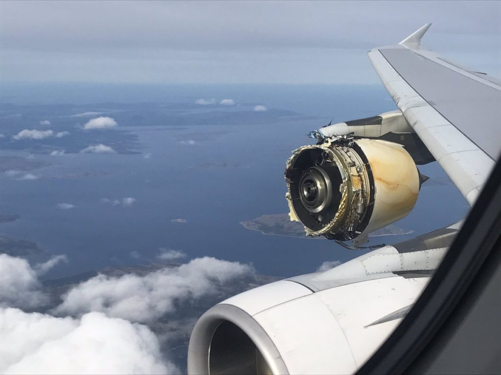 A380 Air France explosão Groenlândia