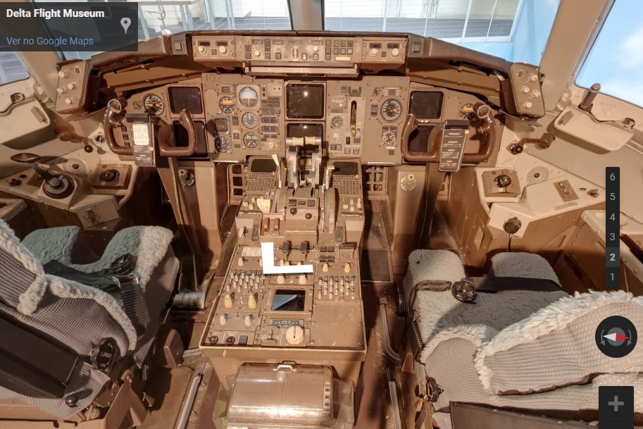 Delta Flight Museum Virtual Tour 767