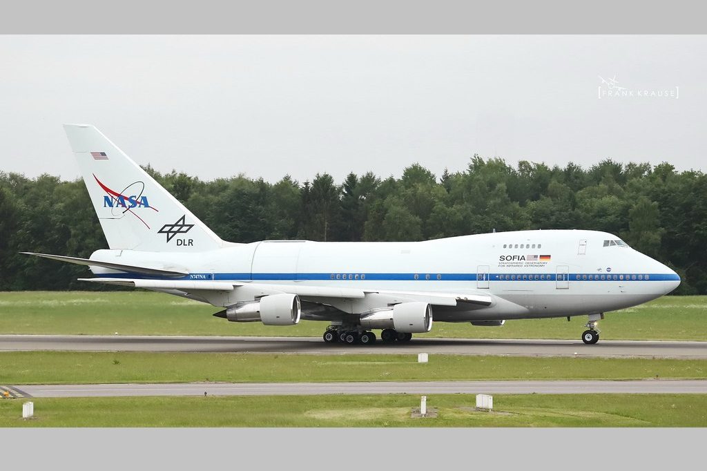 Avião Boeing 747 SP Frank Krause
