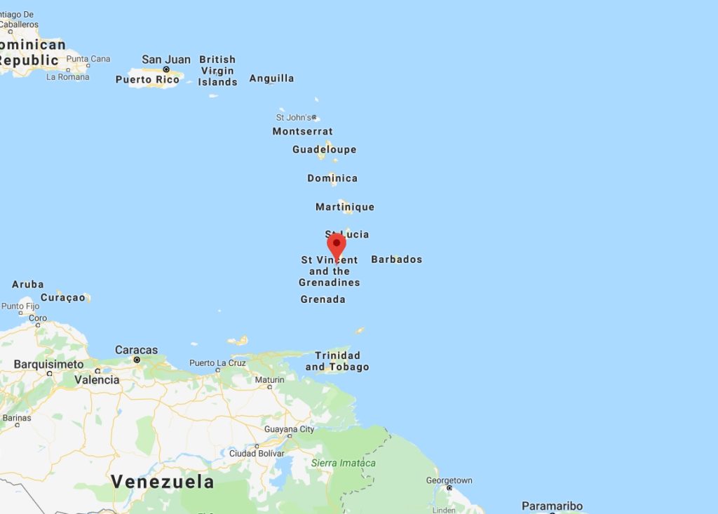 Googla Maps São Vicente e Granadinas