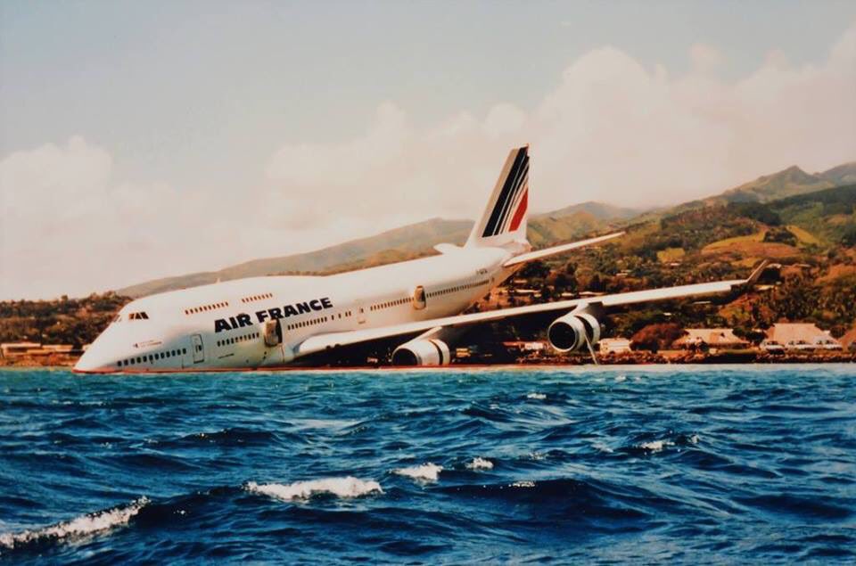 Air France 747-400 Runway Overrun