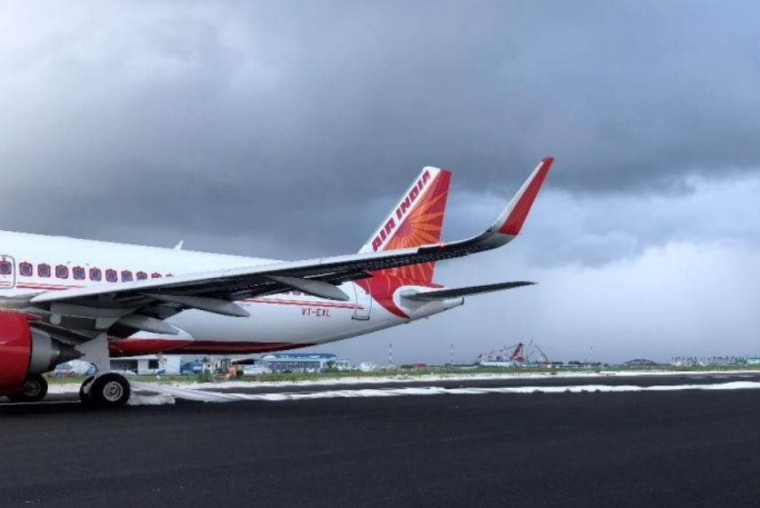 Air India A320neo pouso pista errada