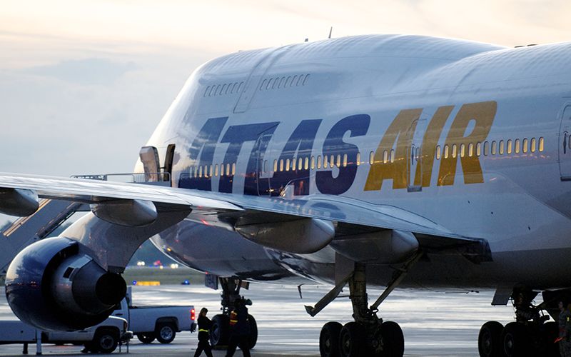 Atlas Air 747-400 Passageiros
