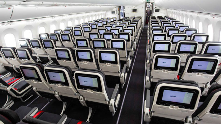 Classe econômica 787-9 Turkish Airlines