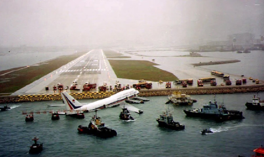 Kai Tak acidente China Airlines