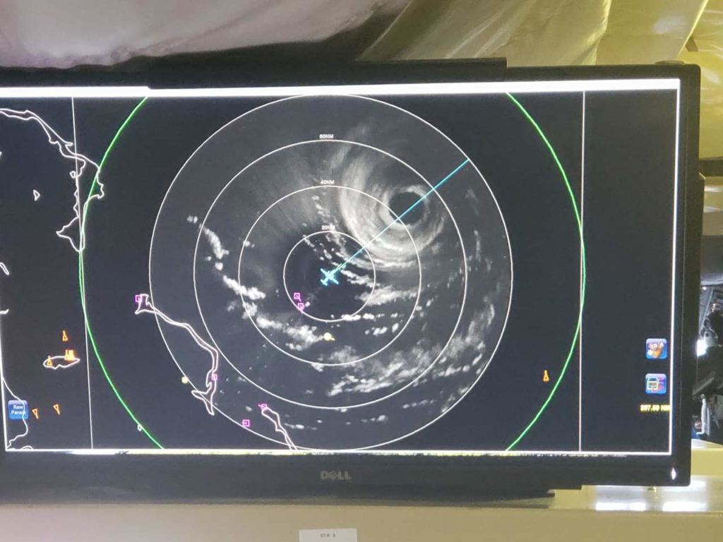 NOAA Dorian Hurricane Eye Olho Furacão