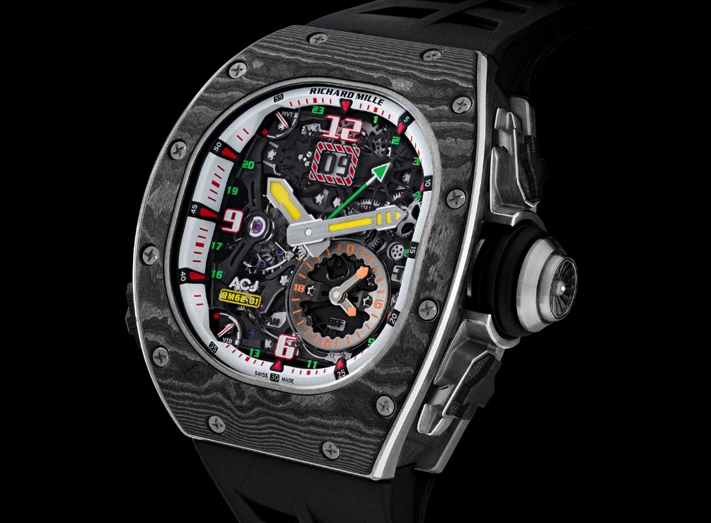 Relógio Airbus ACJ Richard Mille RM62-01 Detalhe