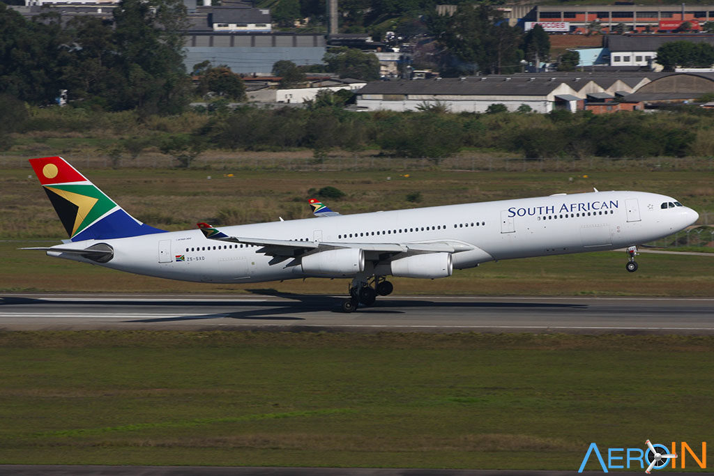 Airbus A340-300 South African