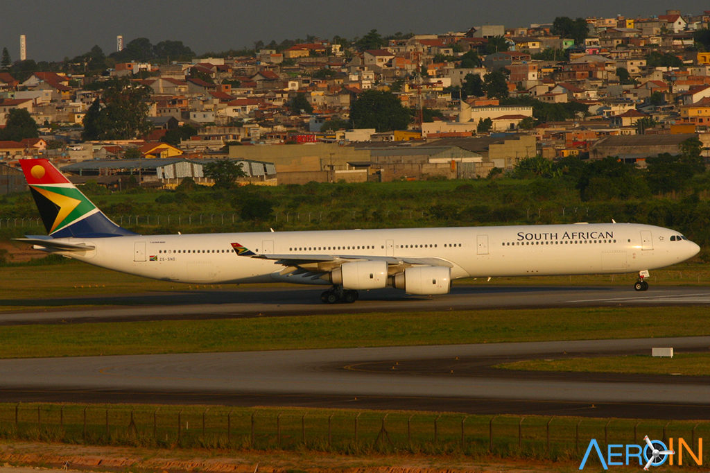 Airbus A340-600 South African