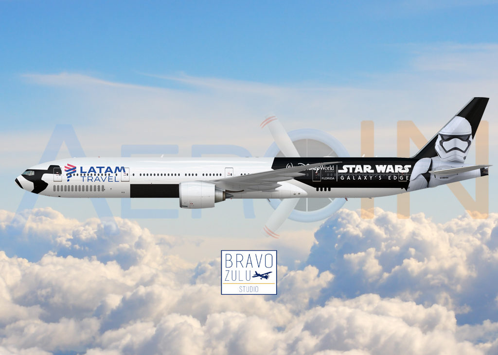 Boeing 777 Star Wars