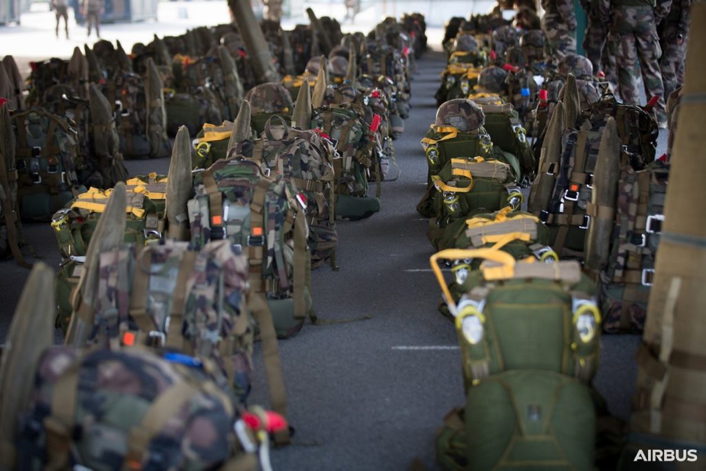 A400M Paratroopers Bags