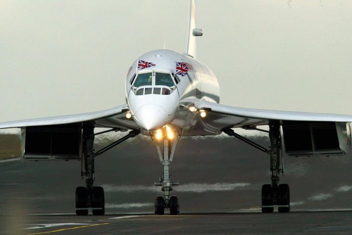 Avião Concorde British Airways