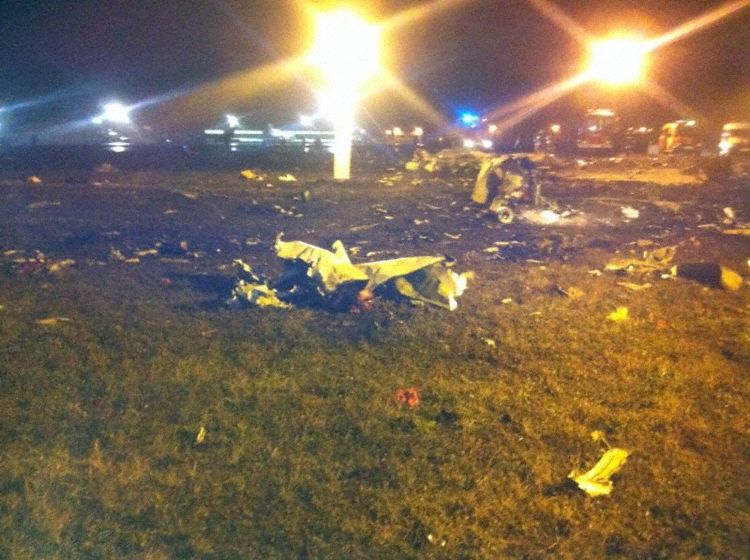 Acidente Tatarstan 737-500 Kazan 2013 Destroços