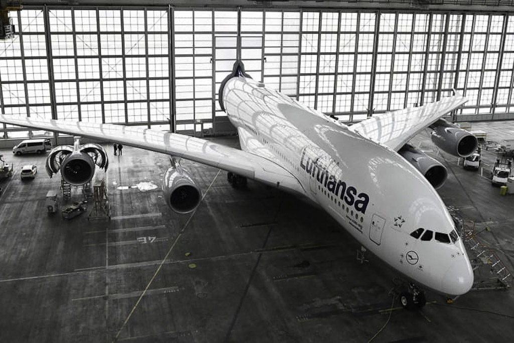 Lufthansa Technik Hangar Munich Portão A380