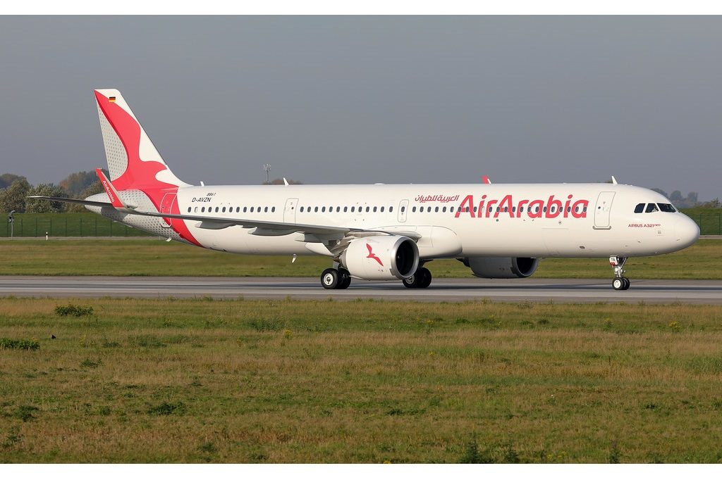 Avião Airbus A321neoLR Air Arabia