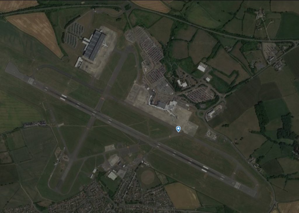Radar Aeroporto Cardiff British Airways Maintenance Center