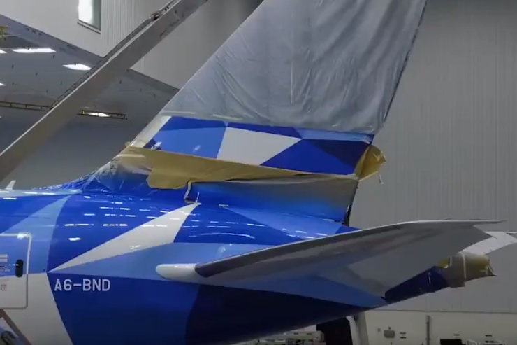 Vídeo Etihad Pintura 787 Manchester City