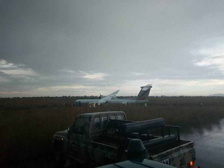 Acidente Avião Dash 8-400 Ethiopian Decolagem Juba