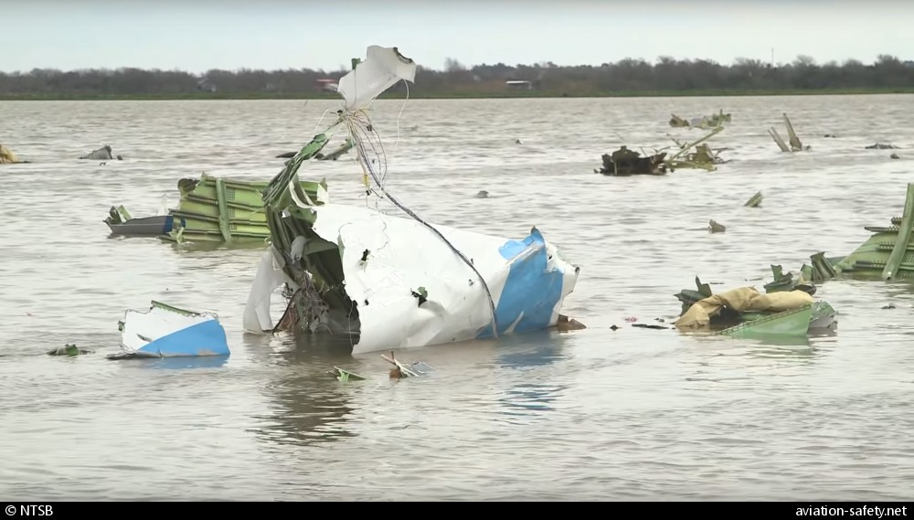 NTSB Crash Site Queda 767 Prime Air Amazon