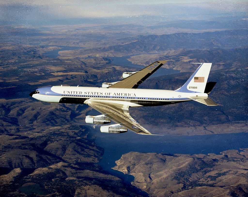 Avião Boeing 707 Air Force One
