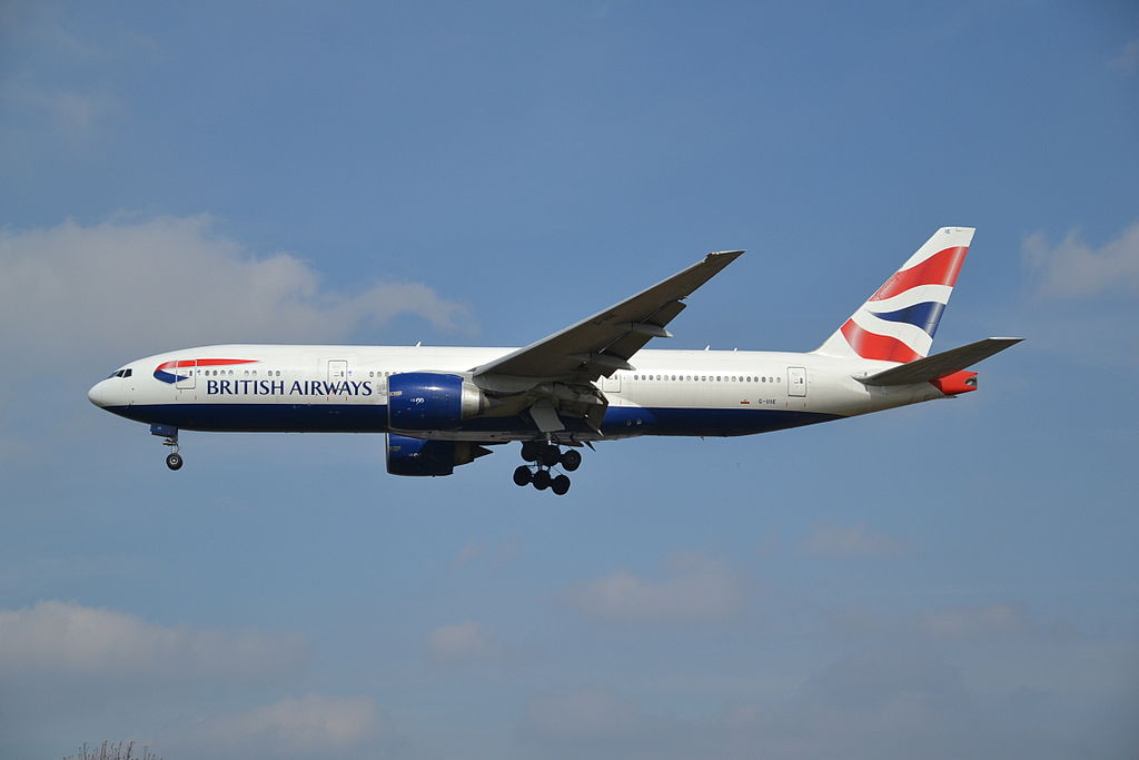 Avião Boeing 777-200 British Airways