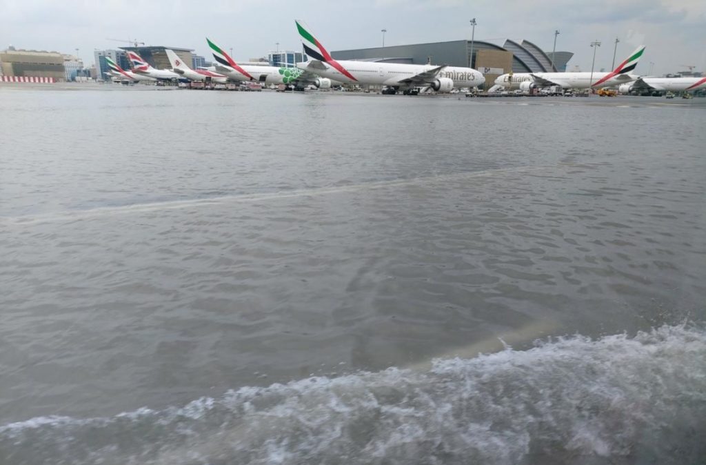 Inundação Aeroporto Dubai International