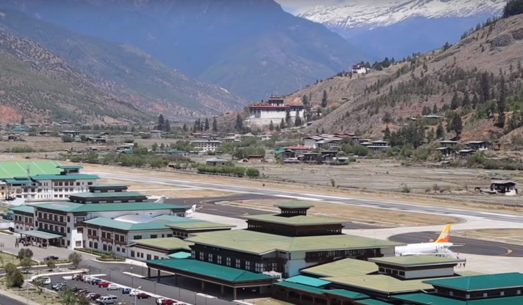 Paro Airport Bhutan