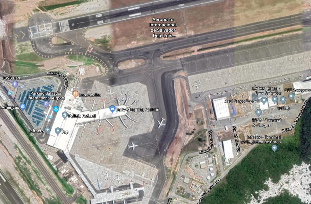 Aeroporto Salvador Bahia Airport Vinci Google Maps