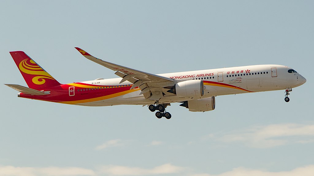 Hong Kong Airlines Avião Airbus A350-900