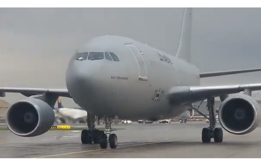 Avião Airbus A310 Luftwaffe Evacuação Alemães Wuhan
