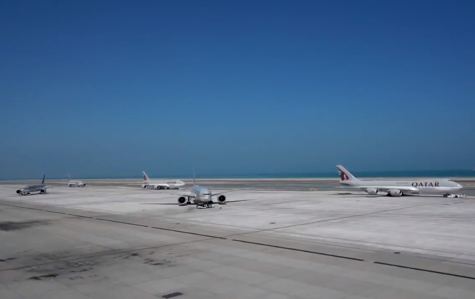 Vídeo Qatar Airways Cargueiros China