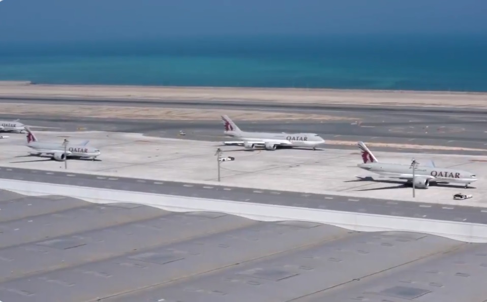 Vídeo Qatar Airways Cargueiros China