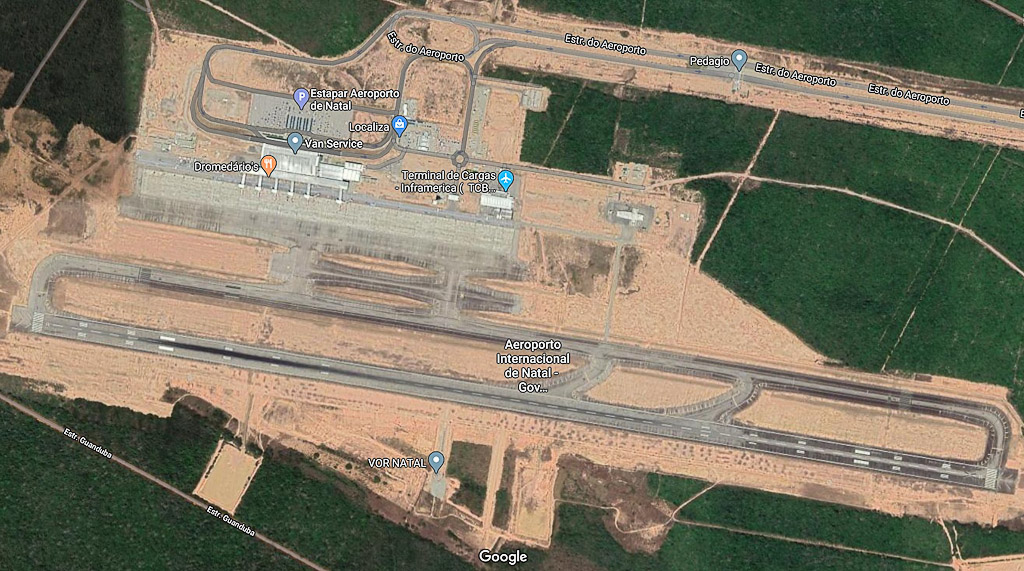 Aeroporto de Natal São Gonçalo do Amarante Google Maps