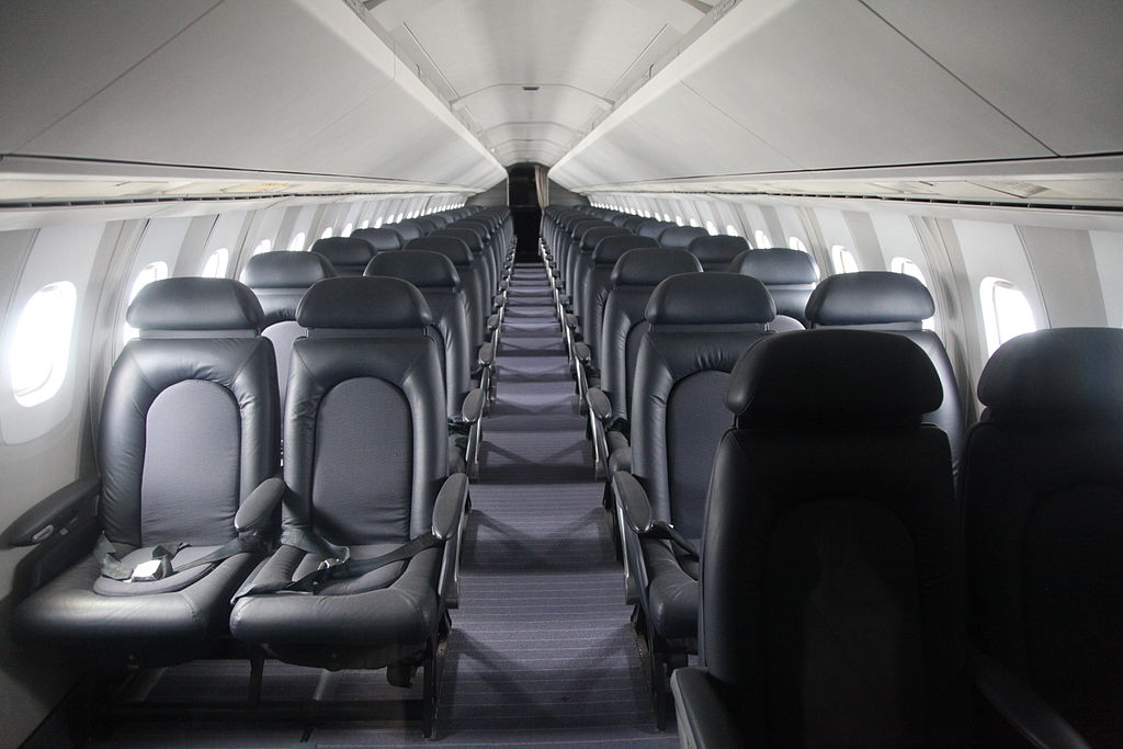 Concorde Interior Cabine Passageiros