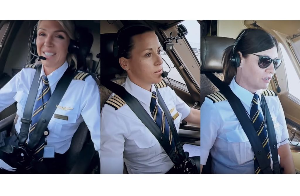 Emirates SkyCargo Mulheres Pilotos