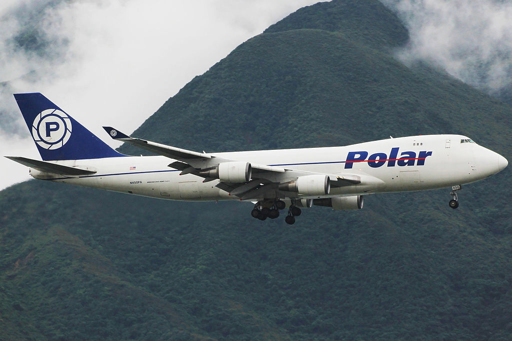 Avião Boeing 747-400 Polar Air Cargo