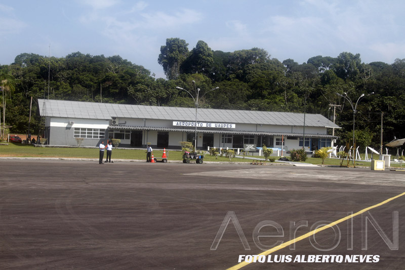Aeroporto de Uapés, extremo norte do Brasil